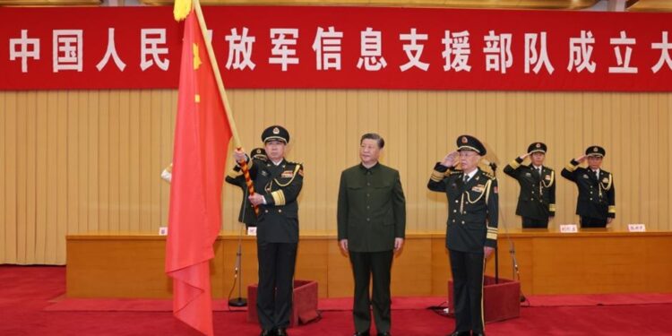 Tín hiệu từ việc Tập Cận Bình thị sát Lực lượng hỗ trợ thông tin